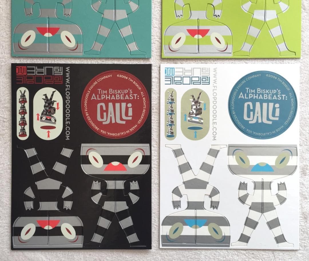 Tim Biskup Calli Alpha beast2005年 限定1000