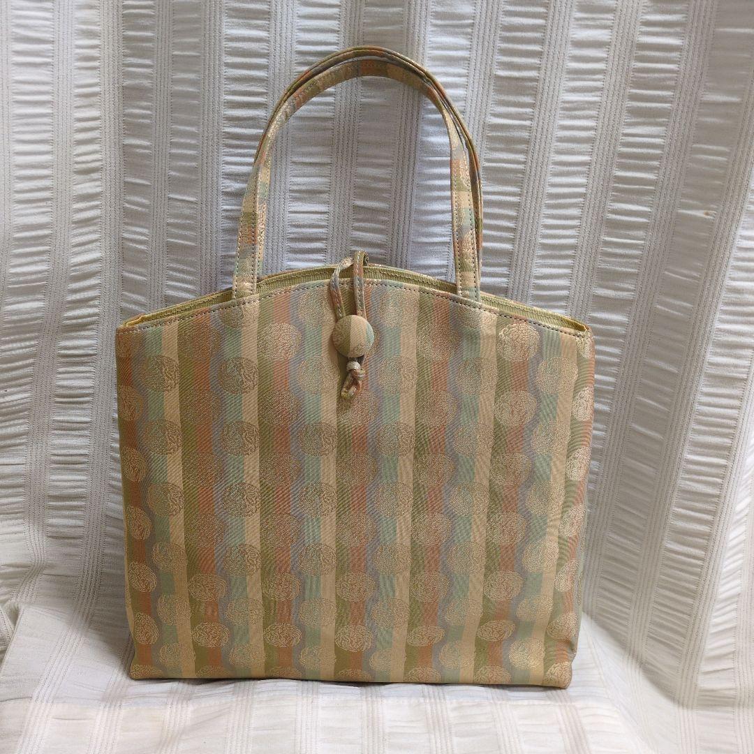 和装用バッグ 【龍村】タツムラ 名物裂 トートバッグ