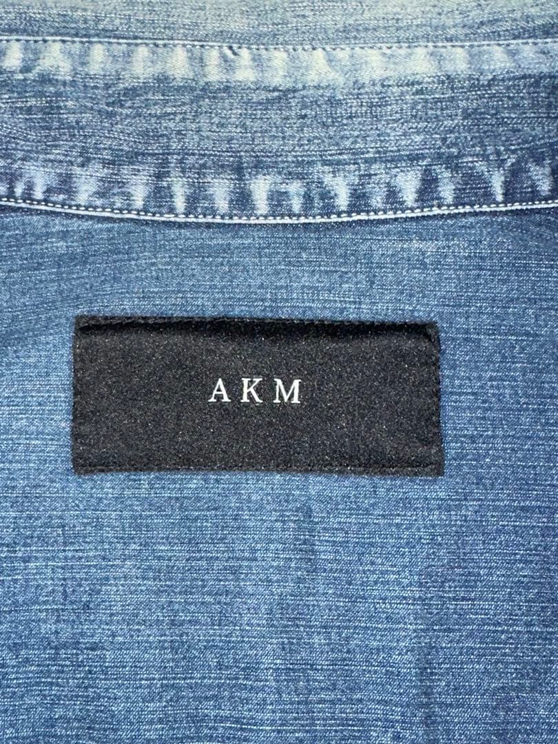 B’z稲葉浩志さん着用 AKMパッチワークウェスタン ストレッチデニムシャツ