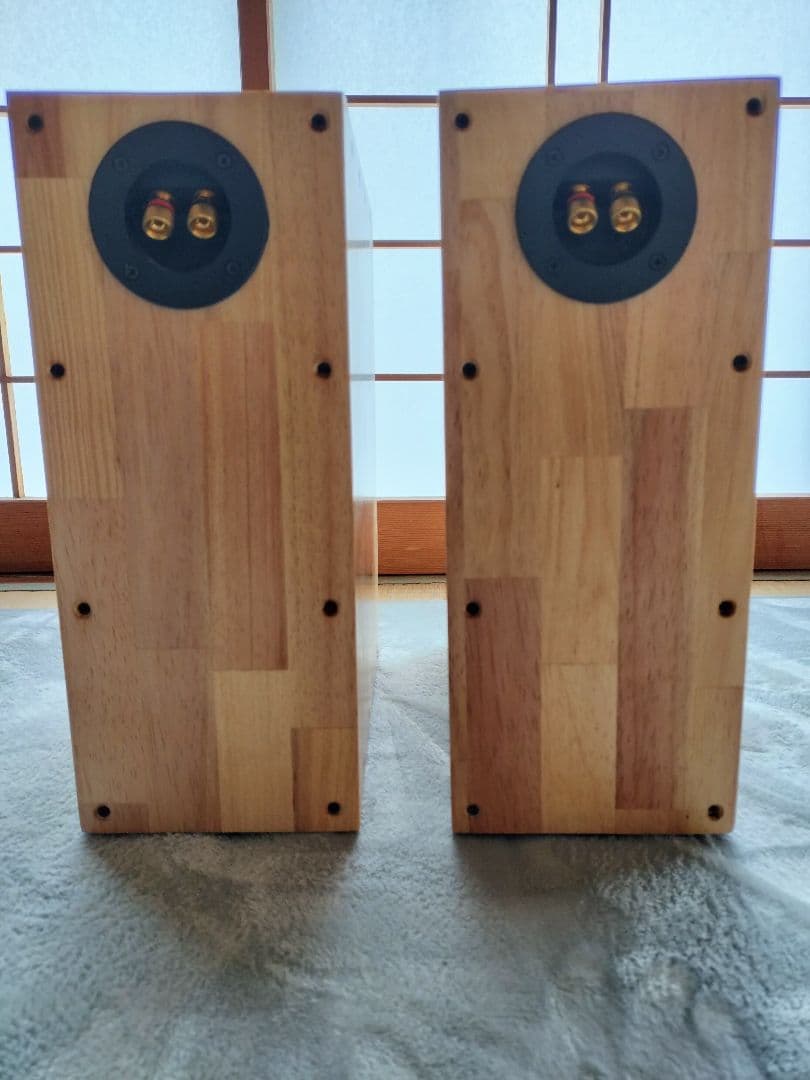 マツモト工芸さん　バックロードスピーカwooden10cm