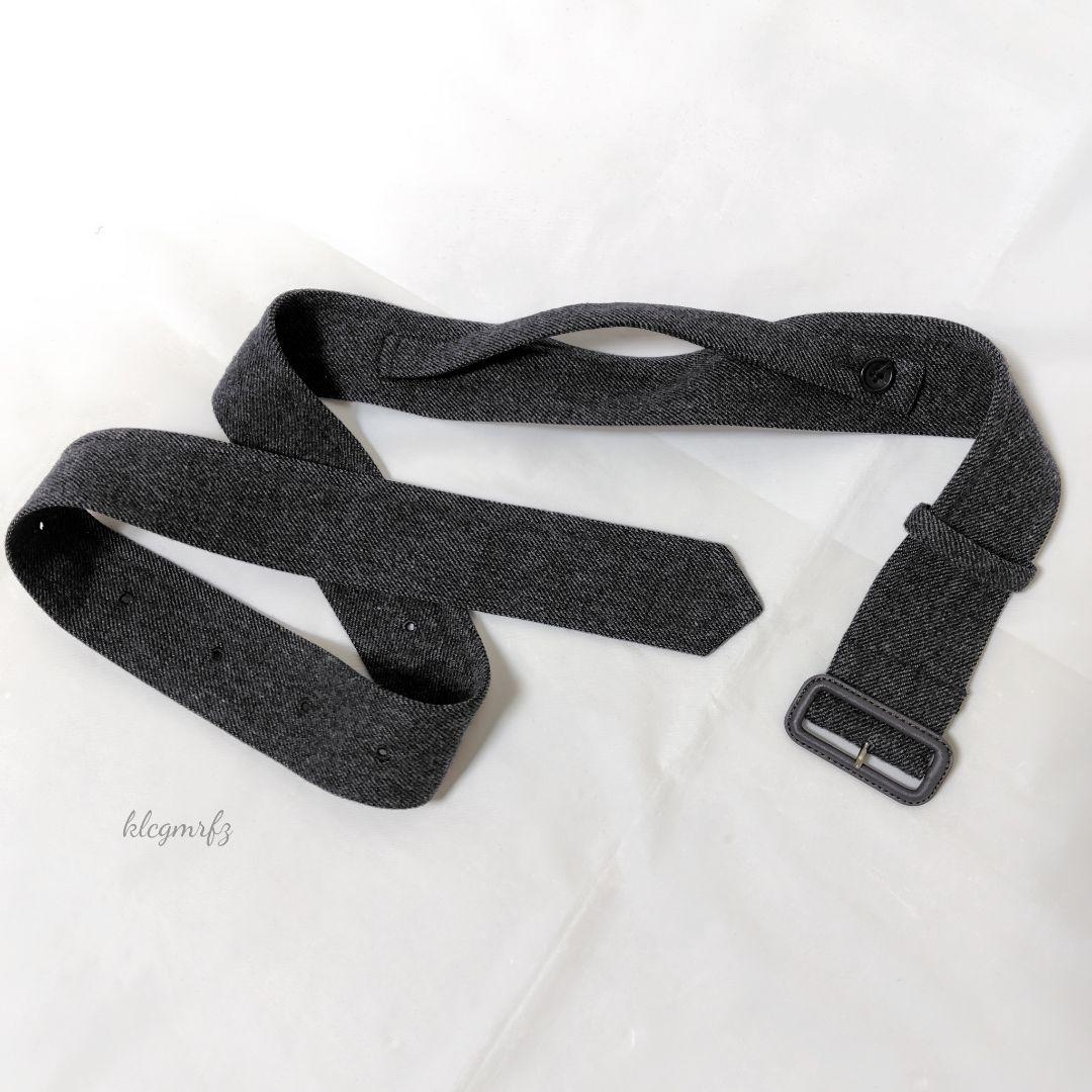 美品 マーガレットハウエル ベルテッド ダブル コート mhl 2way