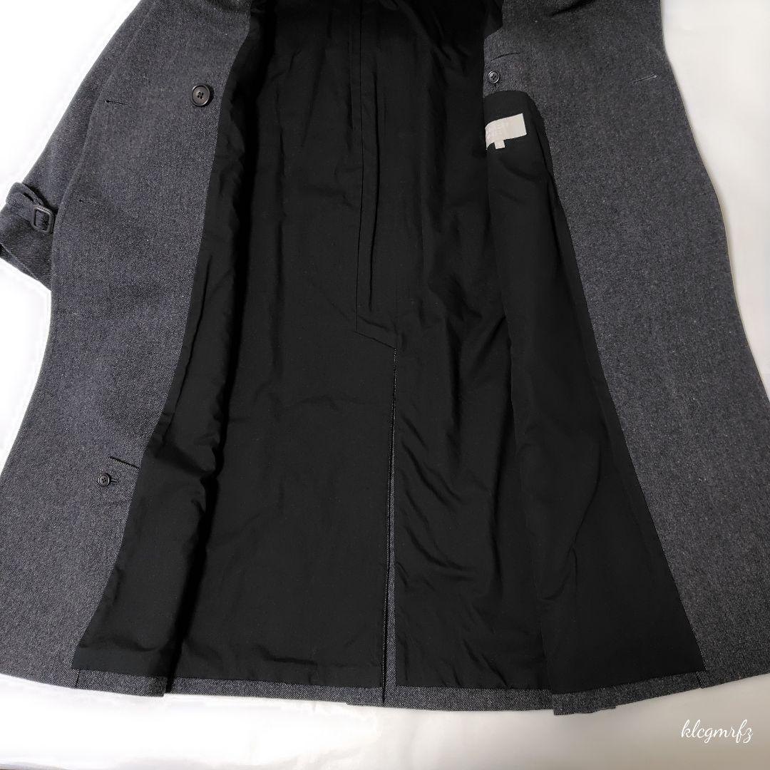 美品 マーガレットハウエル ベルテッド ダブル コート mhl 2way