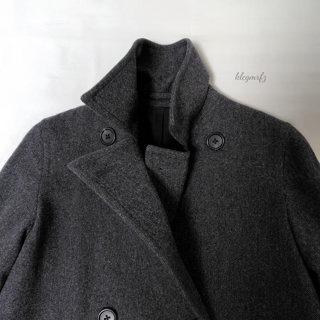 美品 マーガレットハウエル ベルテッド ダブル コート mhl 2way