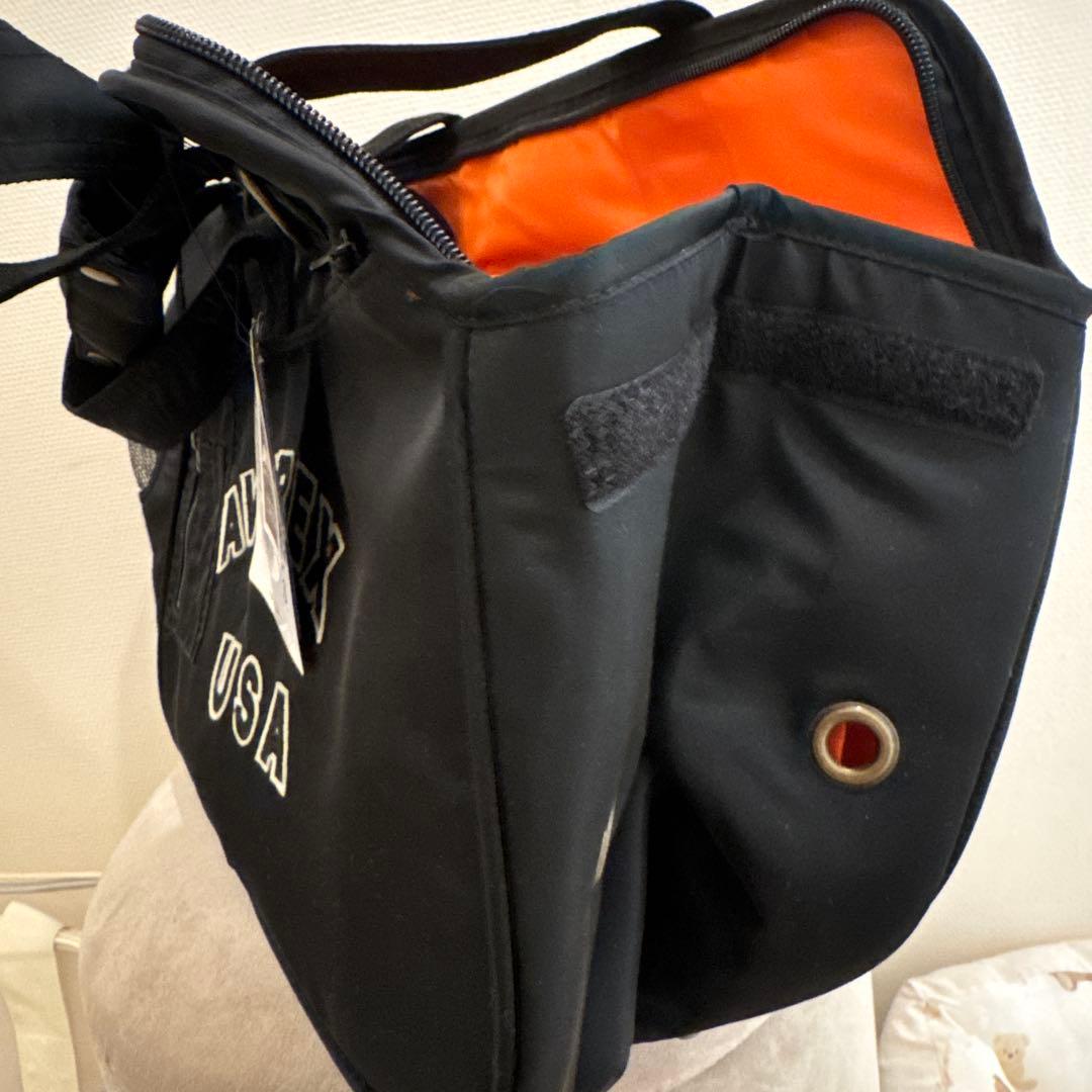 AVIREX MA-1 ロゴキャリートート　犬　猫