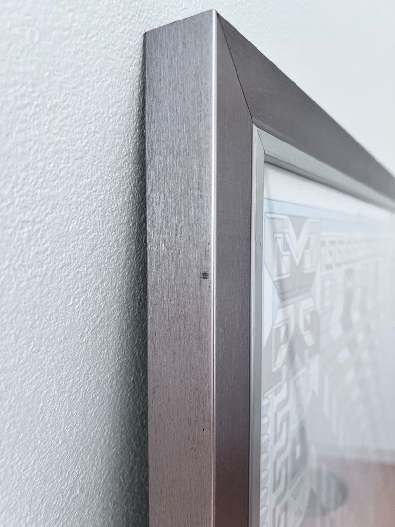 エルメス　スカーフ　額装2