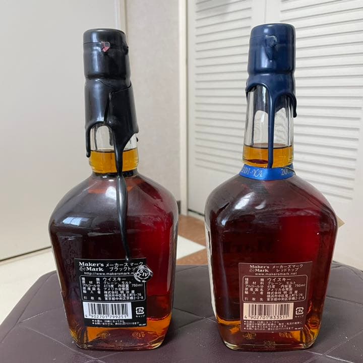 メーカーズマーク　ブラックトップ　ブルートップ