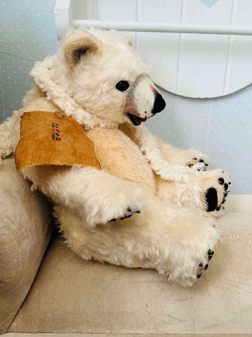 国内作家様　シロクマ　テディベア　ぬいぐるみ　金井二一奈様　アートドール