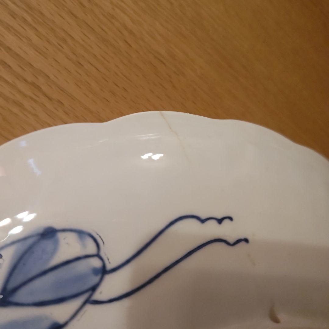 古伊万里 手描き大皿