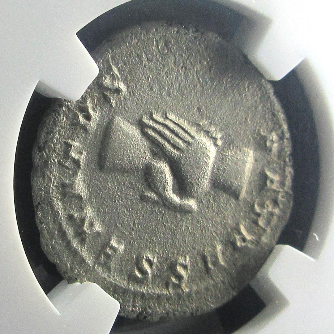 古代ローマ プピエヌス ダブルデナリウス 銀貨 NGC アンティーク 