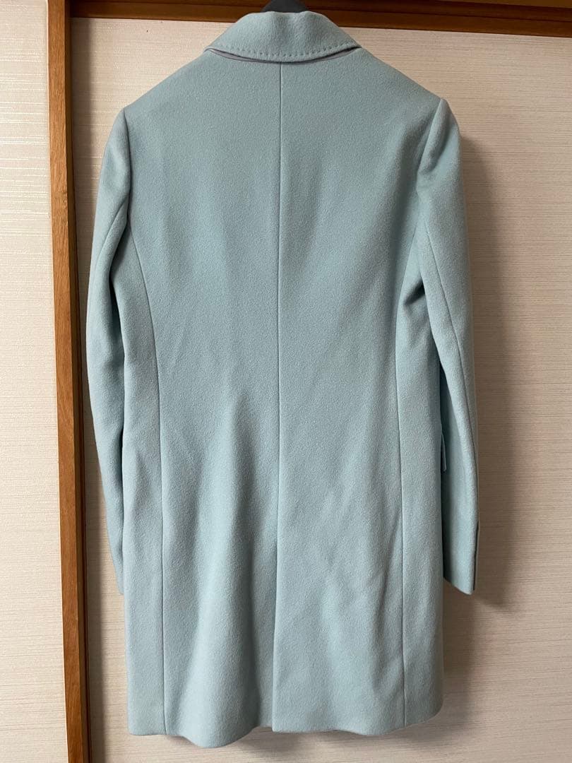 未使用 カシミヤ×ウール チェスターコート