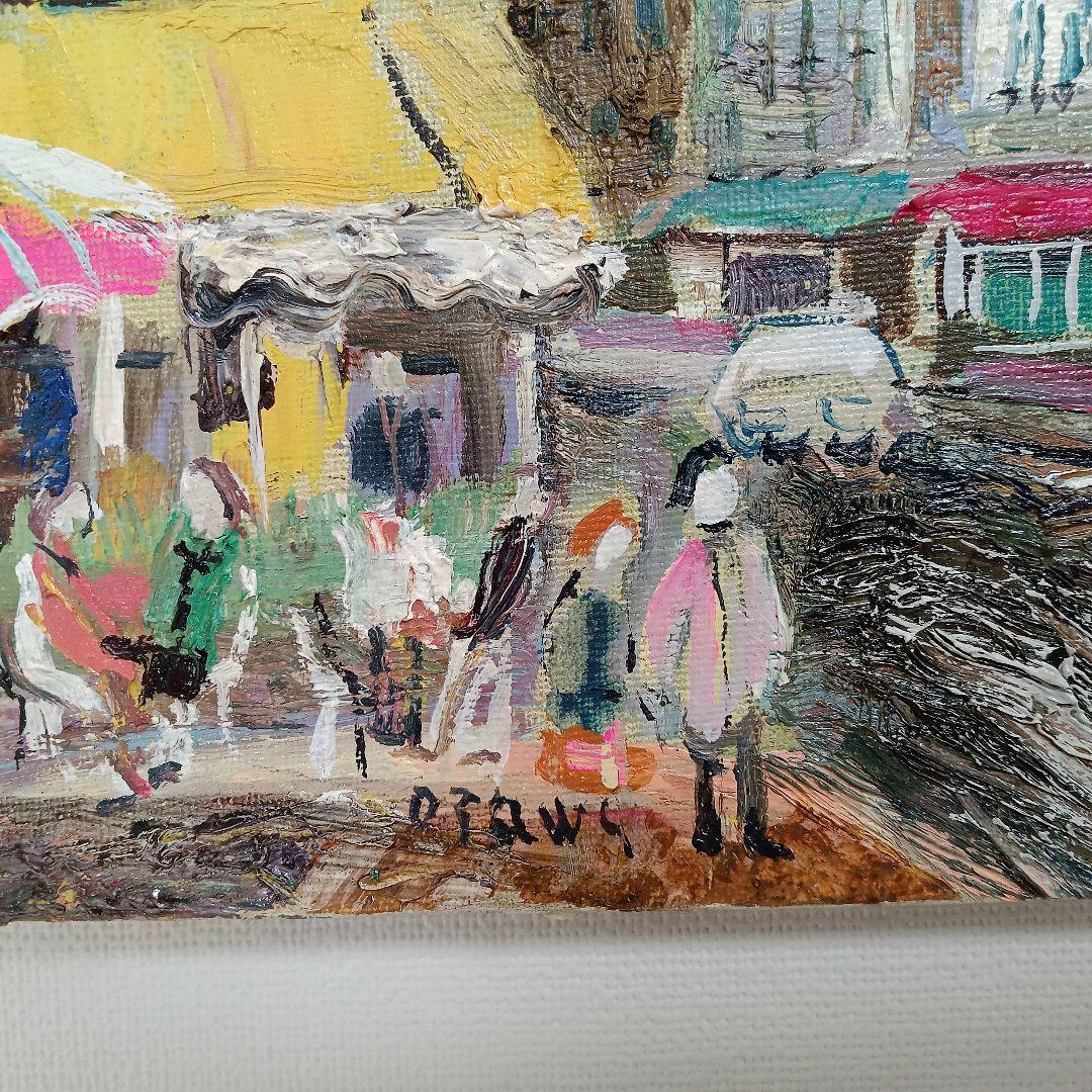 小澤勇寿郎　パリ　美品の油絵です