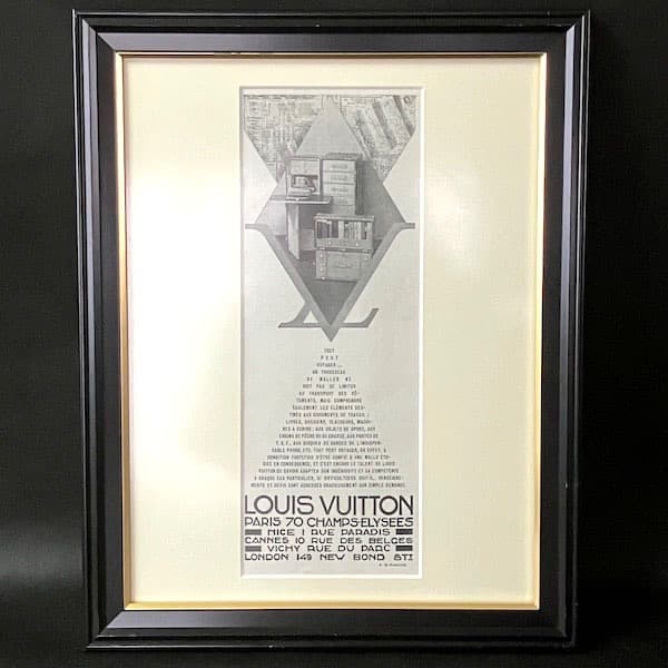 ルイ・ヴィトン ポスターフレームLouis Vuitton 1930年代 B