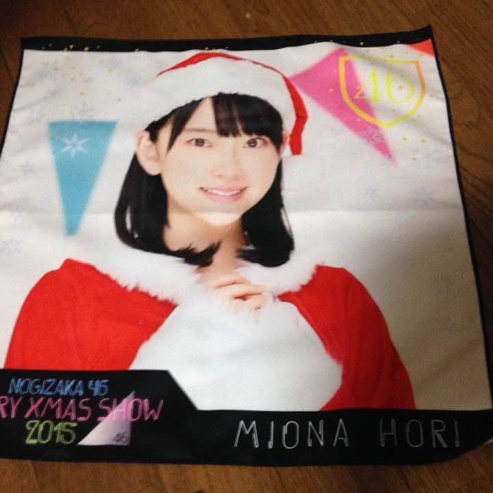 乃木坂 堀未央奈 クリスマスライブ2015 デカタオル