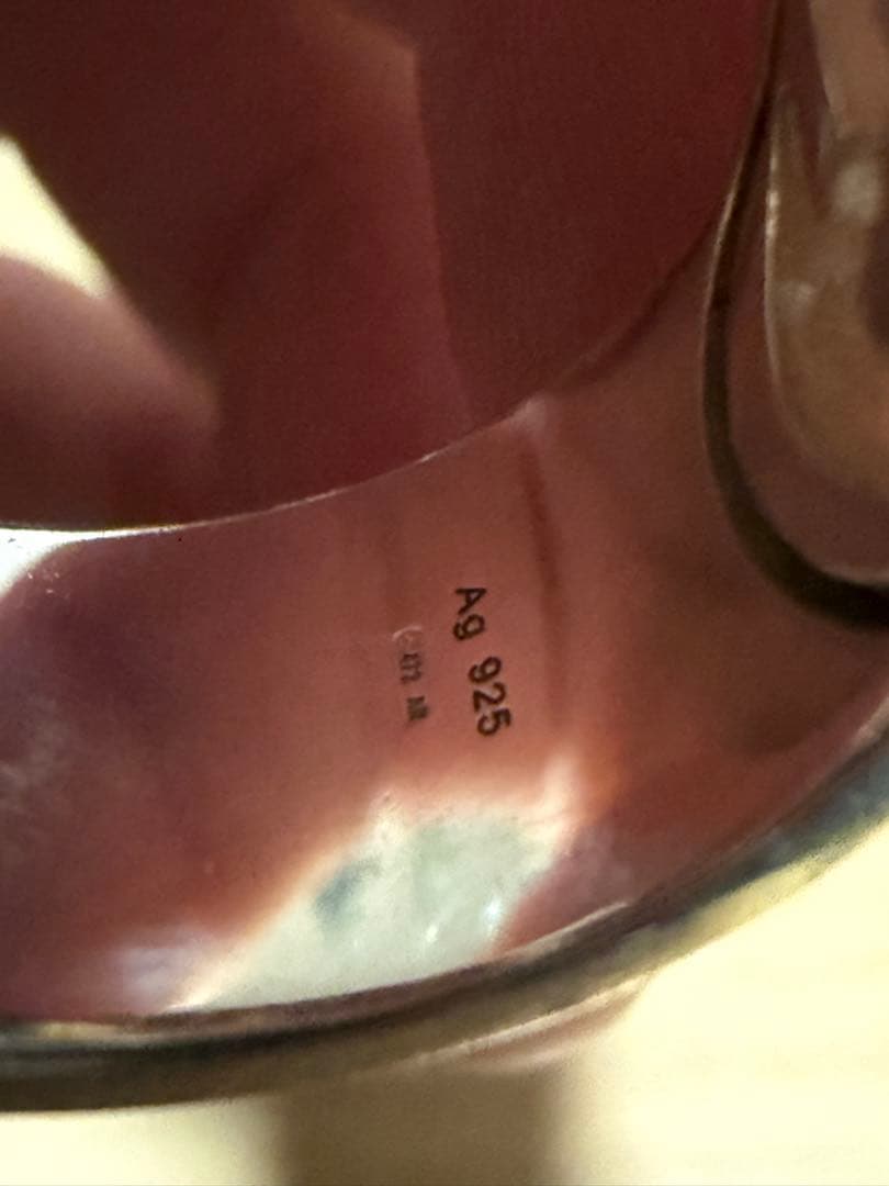 Gucci シルバー ロゴリング　グッチ　インターロッキング