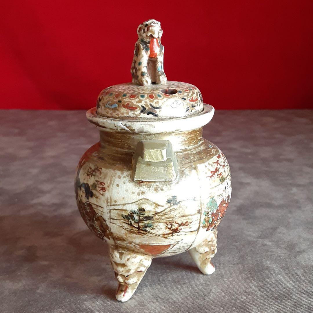 薩摩　錦手　香炉