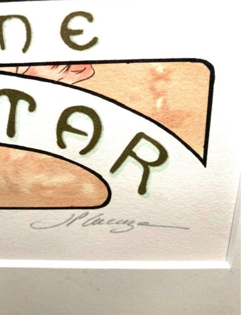 coinです　真作絵画　アルフォンス・ミュシャ　リトグラフ　USA正規品