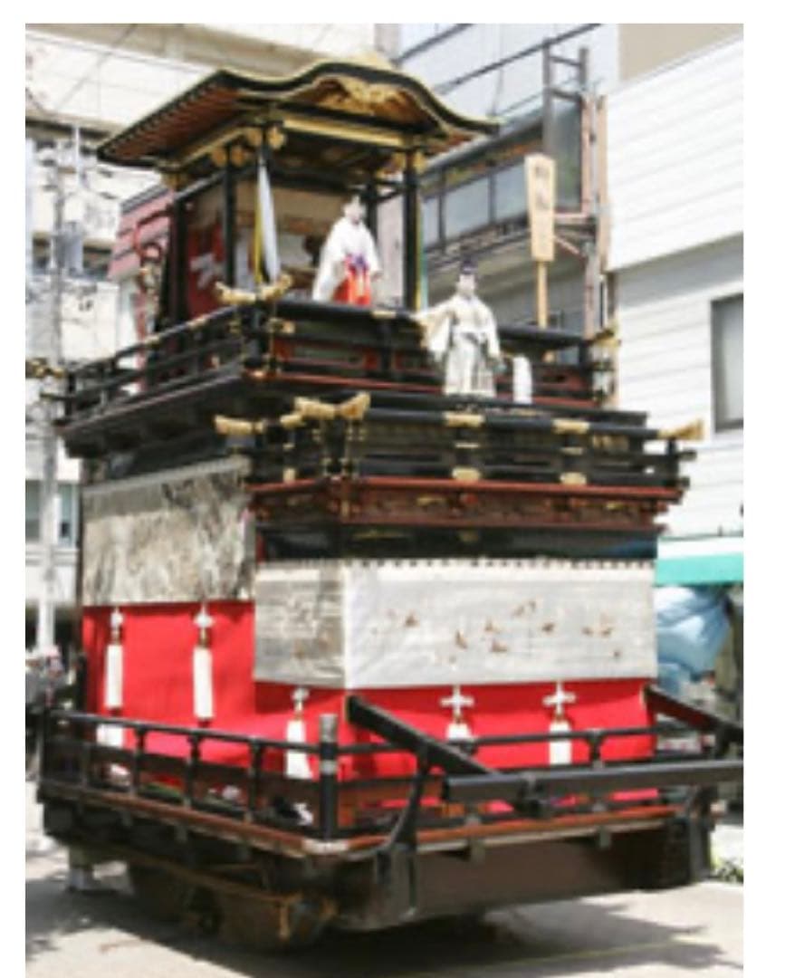 ユネスコ無形文化遺産登録　岐阜県大垣市の大垣まつりの山車のミニチュア1/20