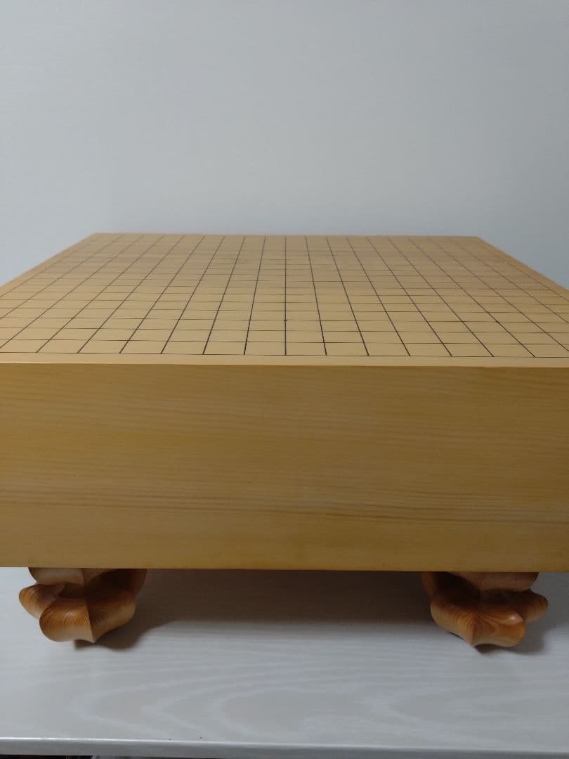 囲碁磐　碁石　セット　足つき　 蛤白 那智黒　はまぐり碁石