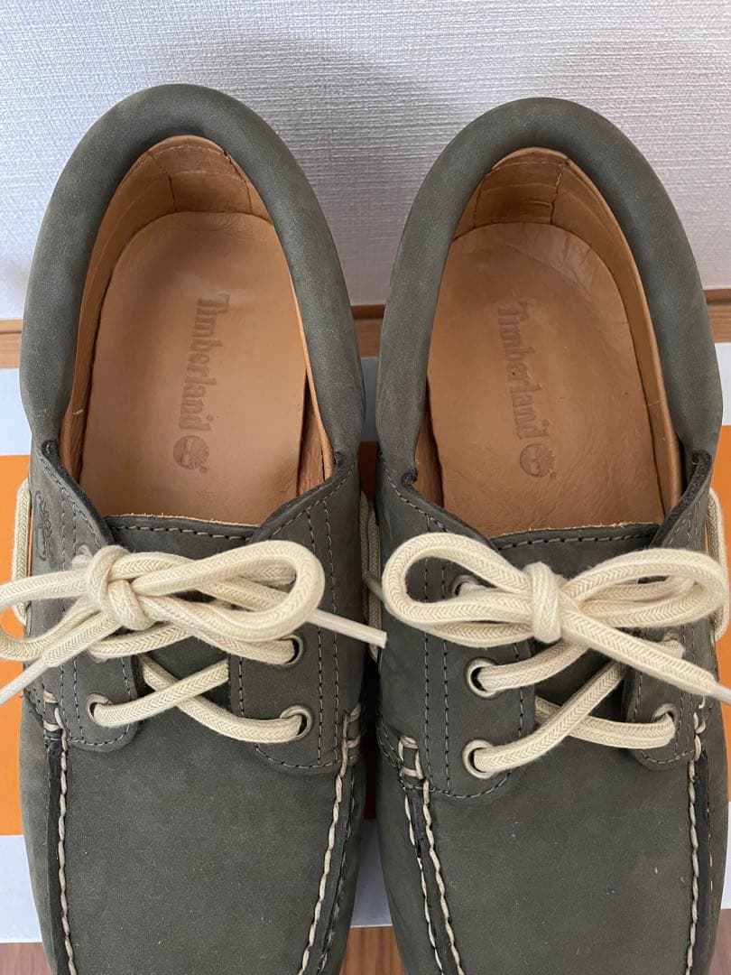 Timberland ティンバーランド 3eye スリーアイ 25.5 カーキ