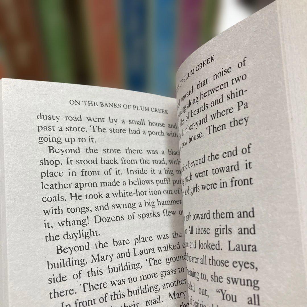 大草原の小さな家　英文　リトルハウスシリーズ 全8巻セット