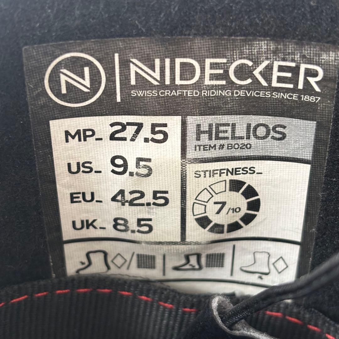 NIDECKER ナイデッカー スノボブーツ HELIOS ダブルボア 27.5
