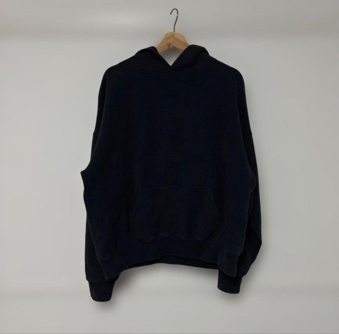 ✨未使用に近い✨エッセンシャルズ ブラック 反射 ユニセックス パーカー s