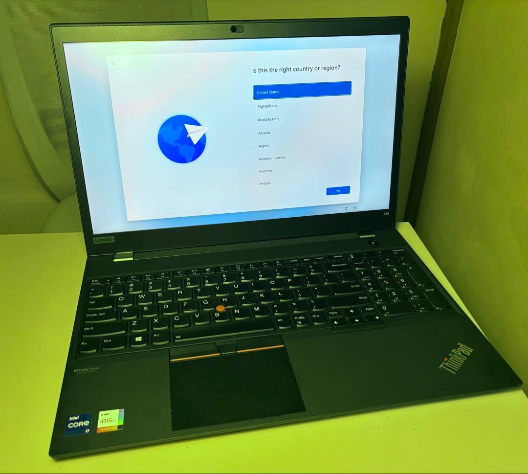 ThinkPad ノートPC T15 Gen2 i7 32GB 1TB SSD