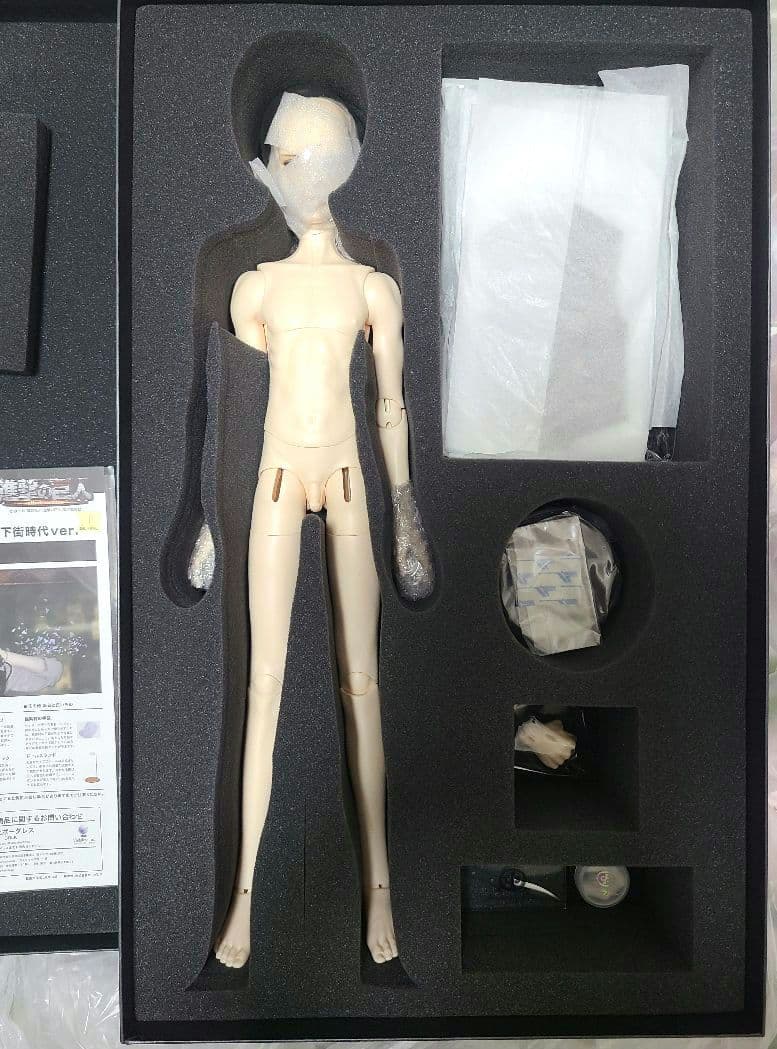 進撃の巨人 リヴァイ兵長 キャストドール 地下街時代ver.　60センチクラス