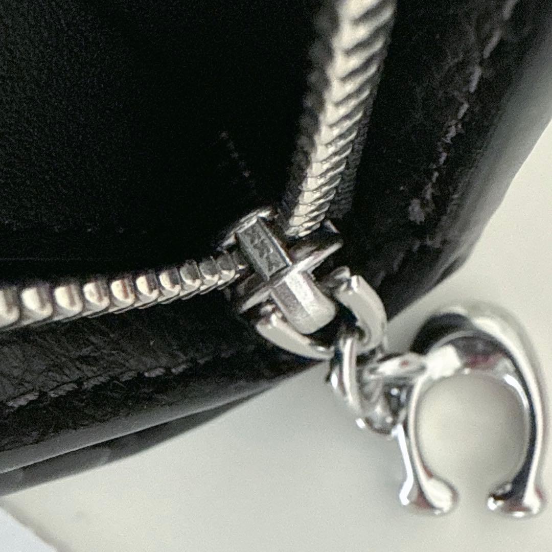 COACH コーチ 折り財布　ブラック　スタッズ　黒色