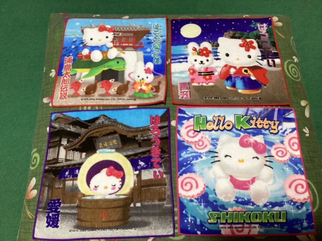 ハローキティ　ご当地タオルハンカチ