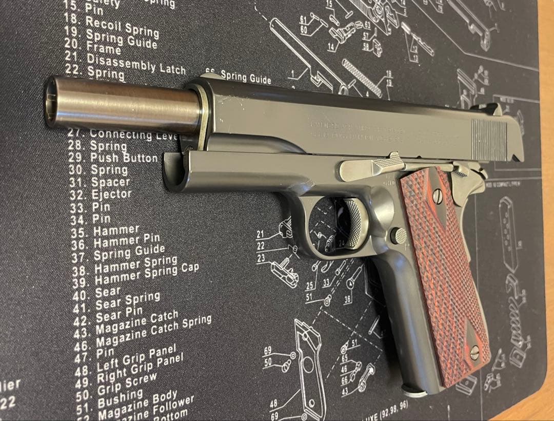 WAウエスタンアームズコルトM1911A1ミリタリーモデル（ABS樹脂）