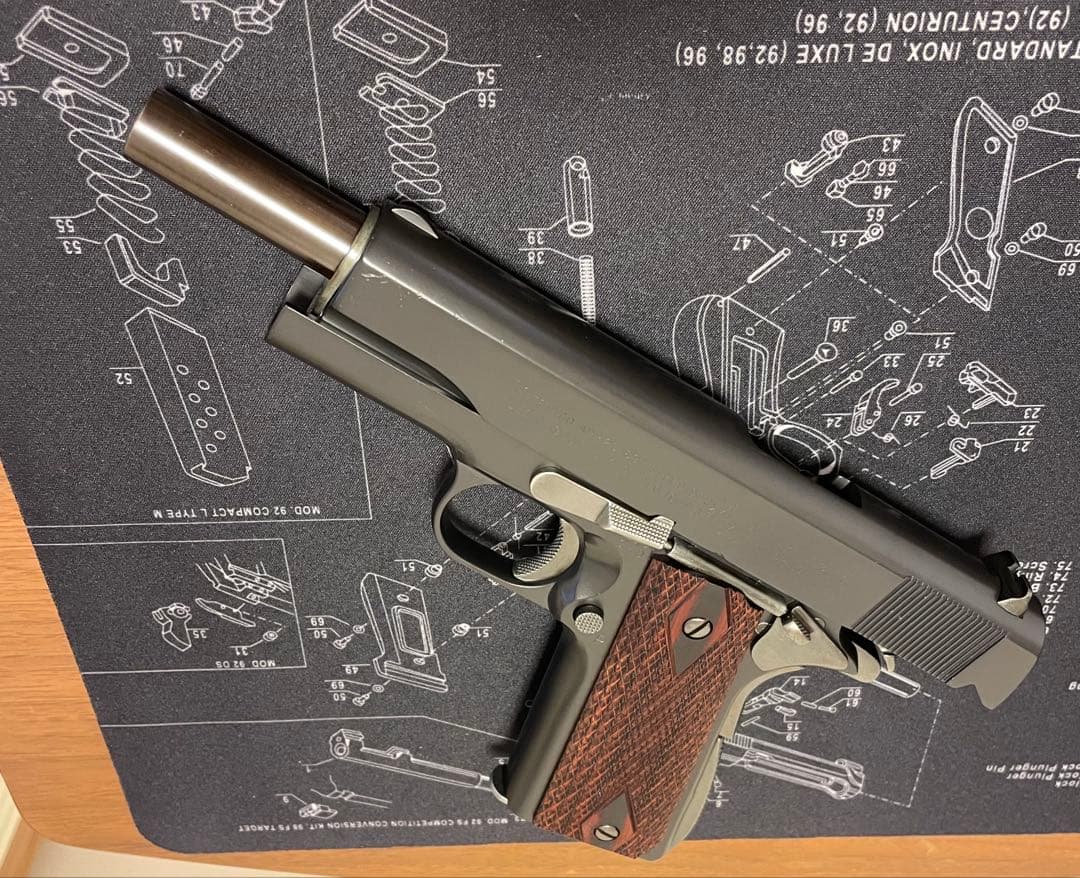 WAウエスタンアームズコルトM1911A1ミリタリーモデル（ABS樹脂）