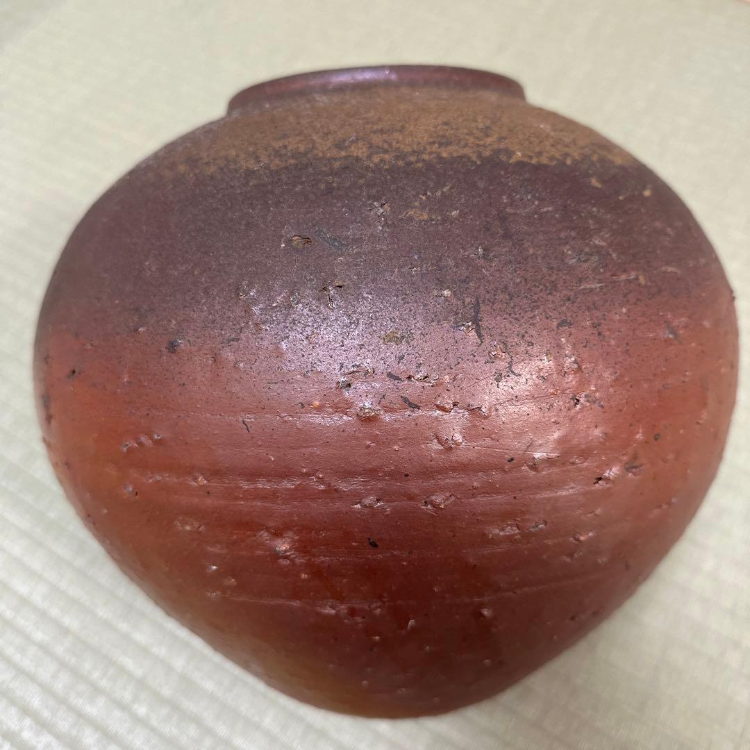 備前焼，壷，人間国宝，花瓶，金重陶陽？