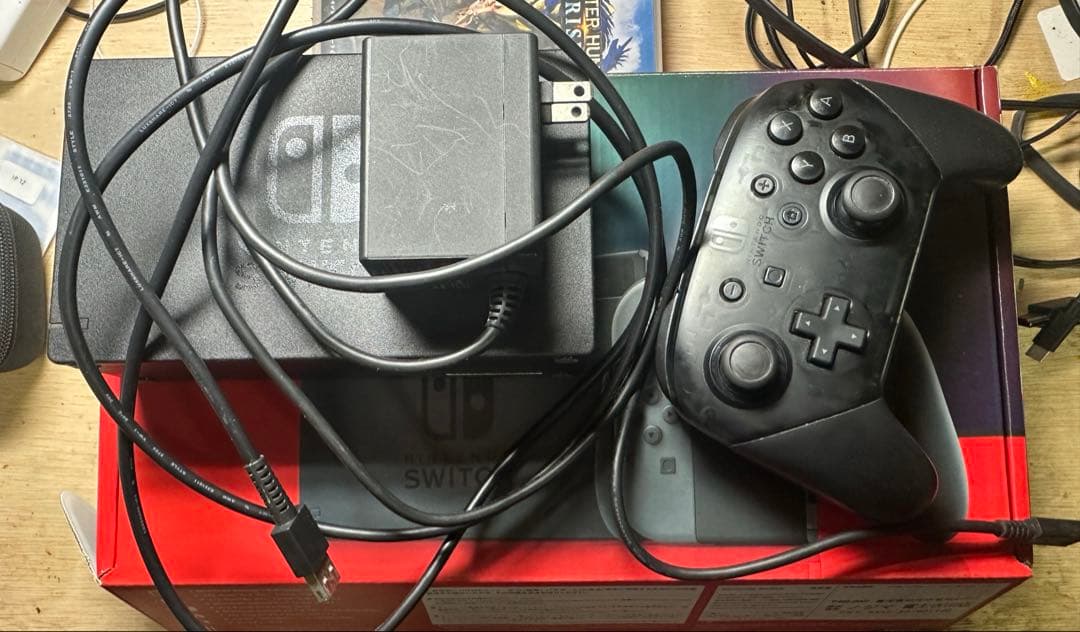 Nintendo Switch グレー 本体 + プロコン