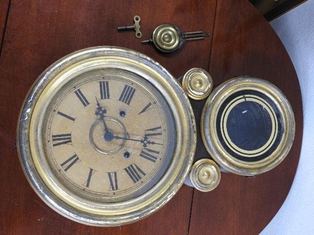 達磨時計　M577　明治時代