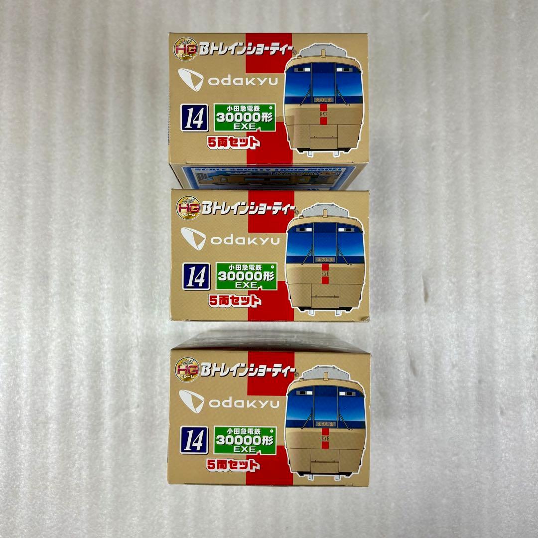 【未開封未組立】Bトレイン 小田急30000形 EXE 5両×3箱セット