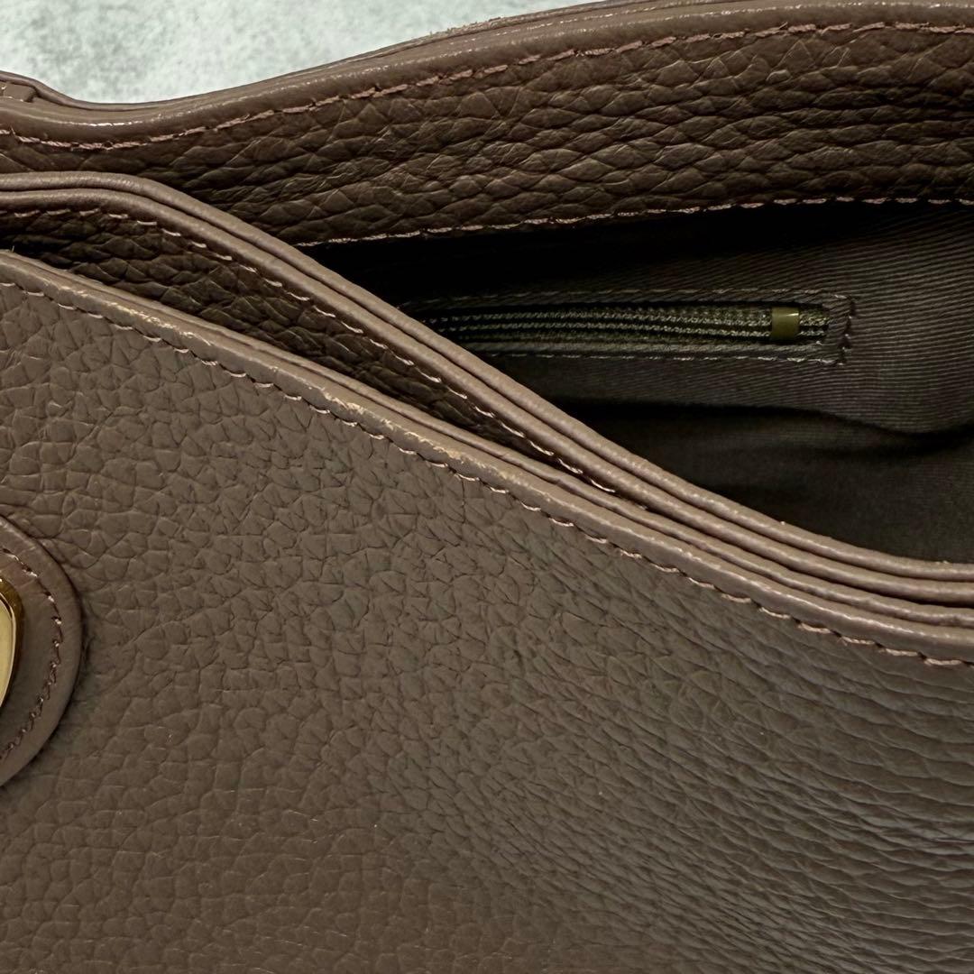 ATAO アタオ chivy チヴィ ショルダーバッグ グレージュ 2way