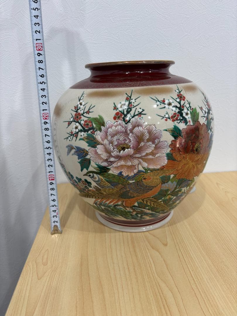 ⭐︎希少⭐︎【九谷焼】壺　花瓶　アンティーク