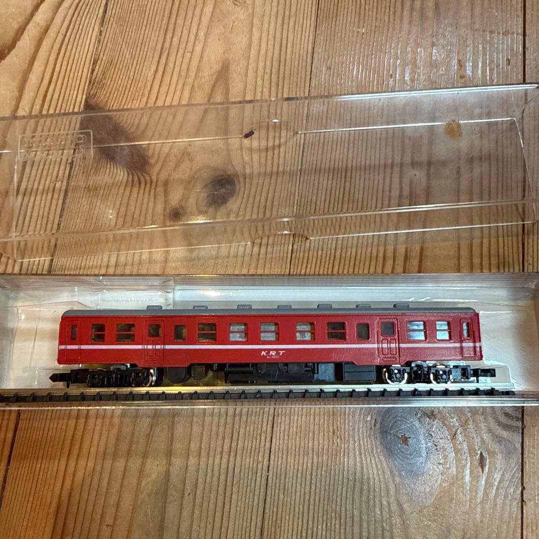 鹿島臨海鉄道 KRT キハ1001 旅客開業一周年記念 鉄道模型 ケース付
