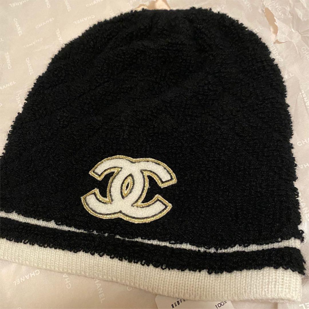 シャネル　新品未使用　ニット帽