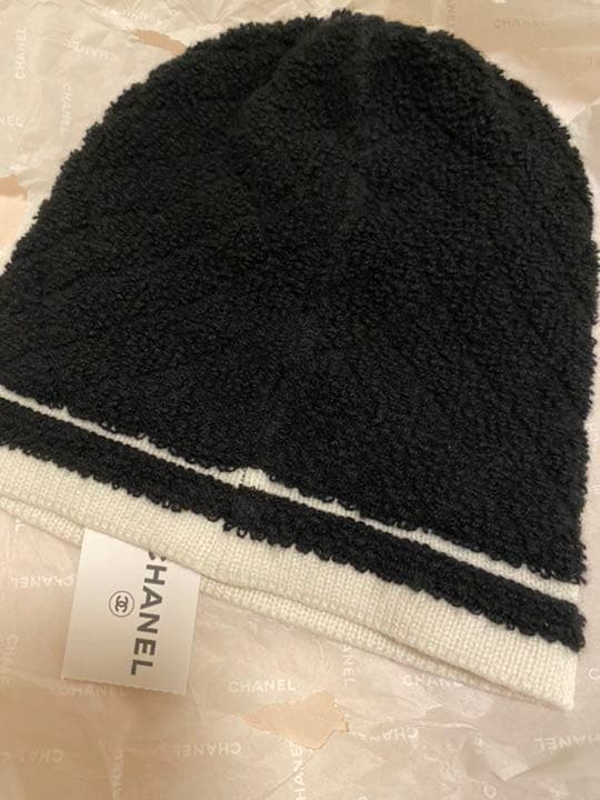 シャネル　新品未使用　ニット帽