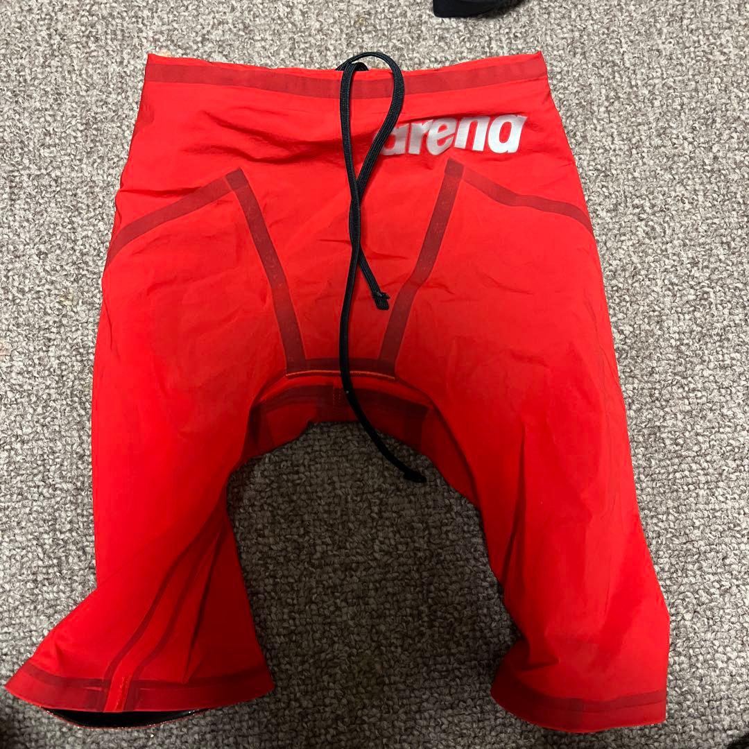 Arena 競泳用水着 FINA認証 レッド