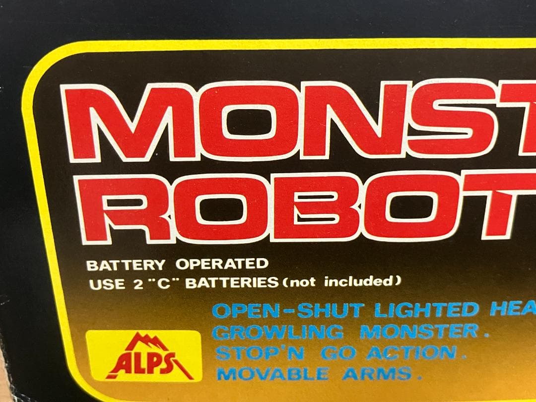 アルプス　ALPS 　MONSTER ROBOT モンスターロボット　動作品