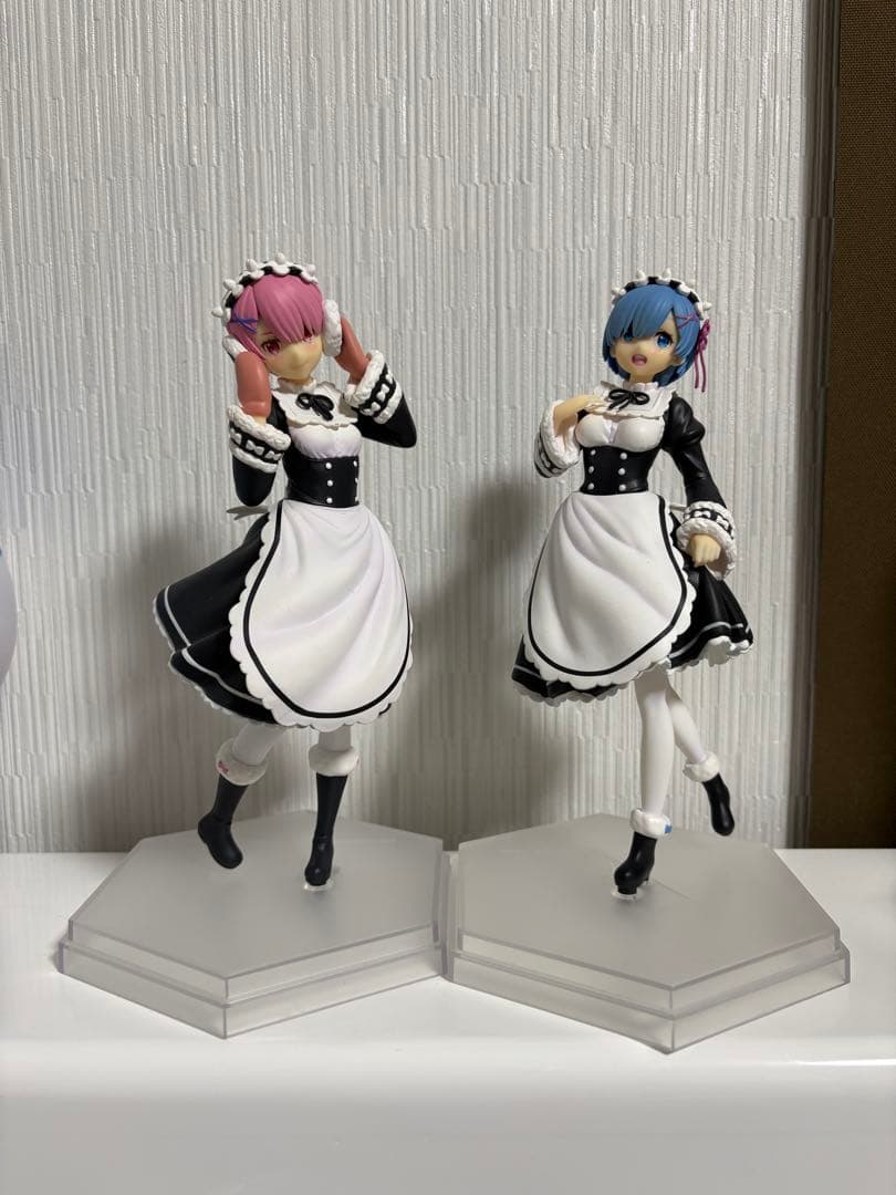 Re:ゼロから始める異世界生活 フィギュア2体 セット売り