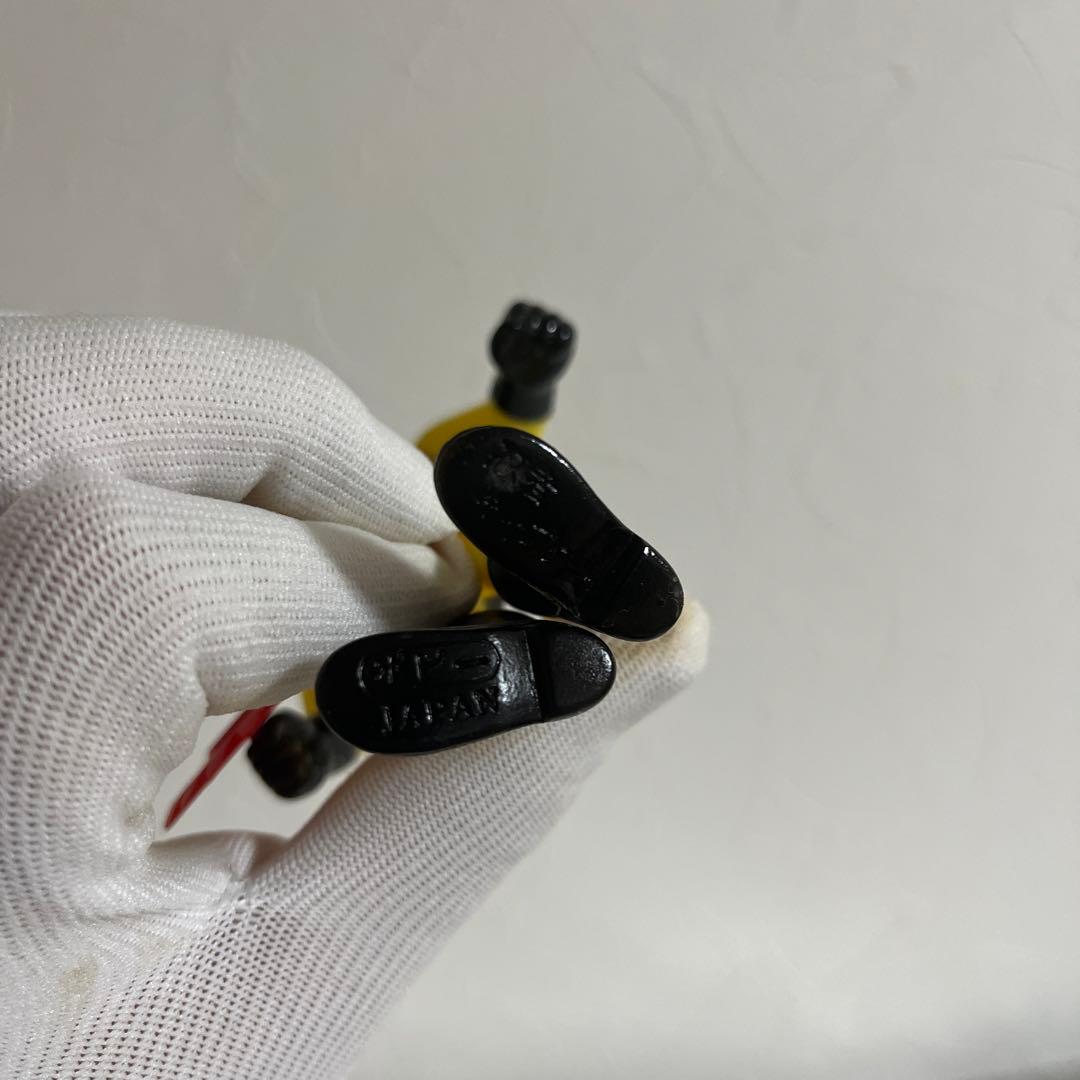 ⚠️激レア・貴重　忍者キャプター　金忍　ミニソフビ　昭和レトロ　当時物