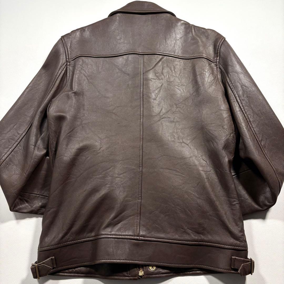 ラムレザー L ポールスミス アールニューボールド レザージャケット ライダース
