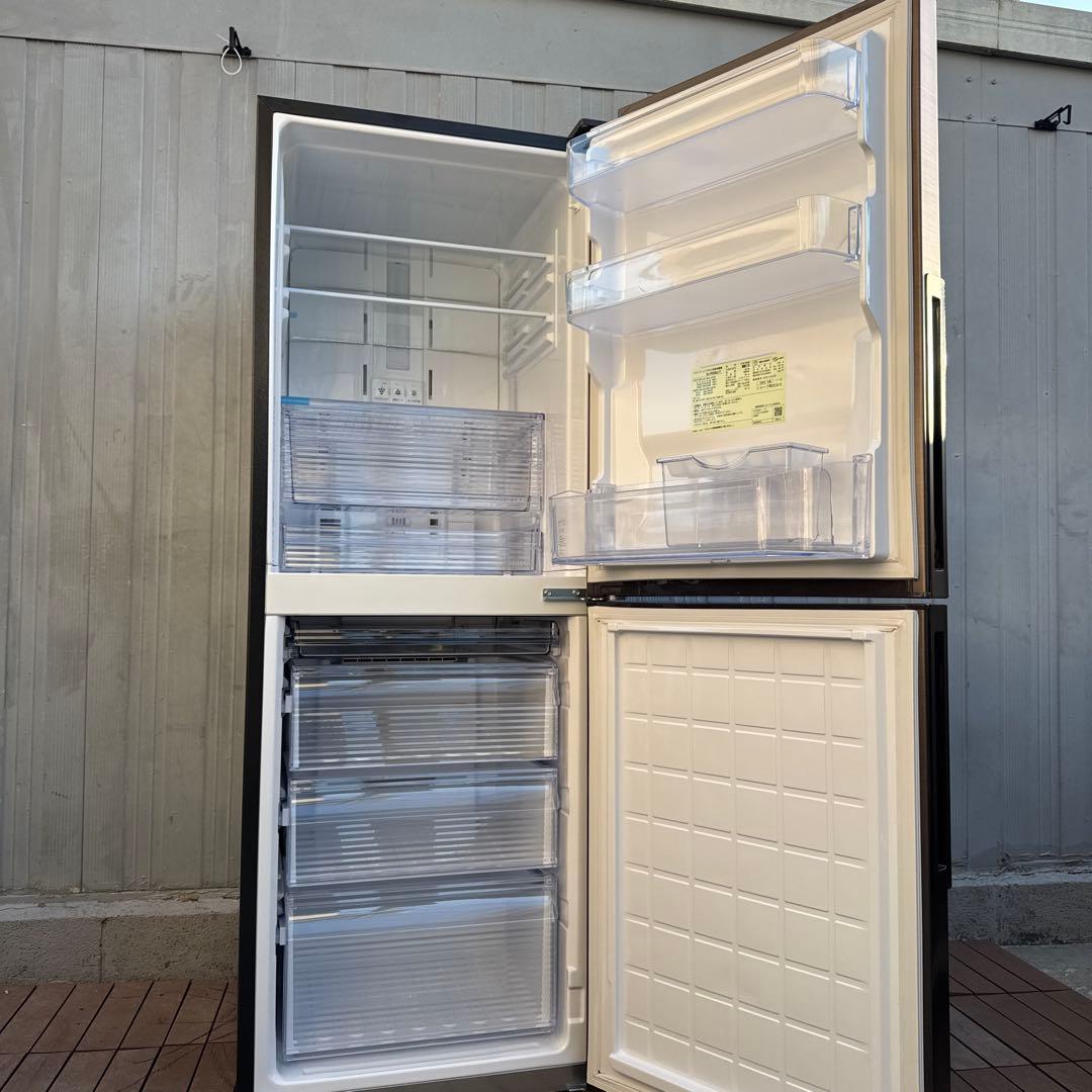 美品 SHARP 2023年製 冷蔵庫 プラズマクラスター搭載 280L 2ドア