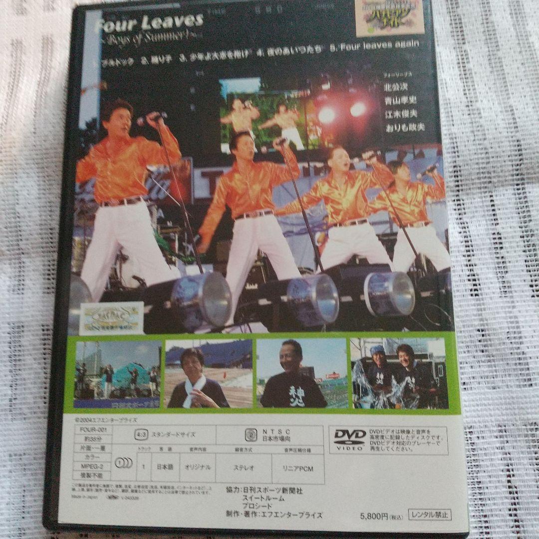 フォーリーブス Boys of Summer DVD