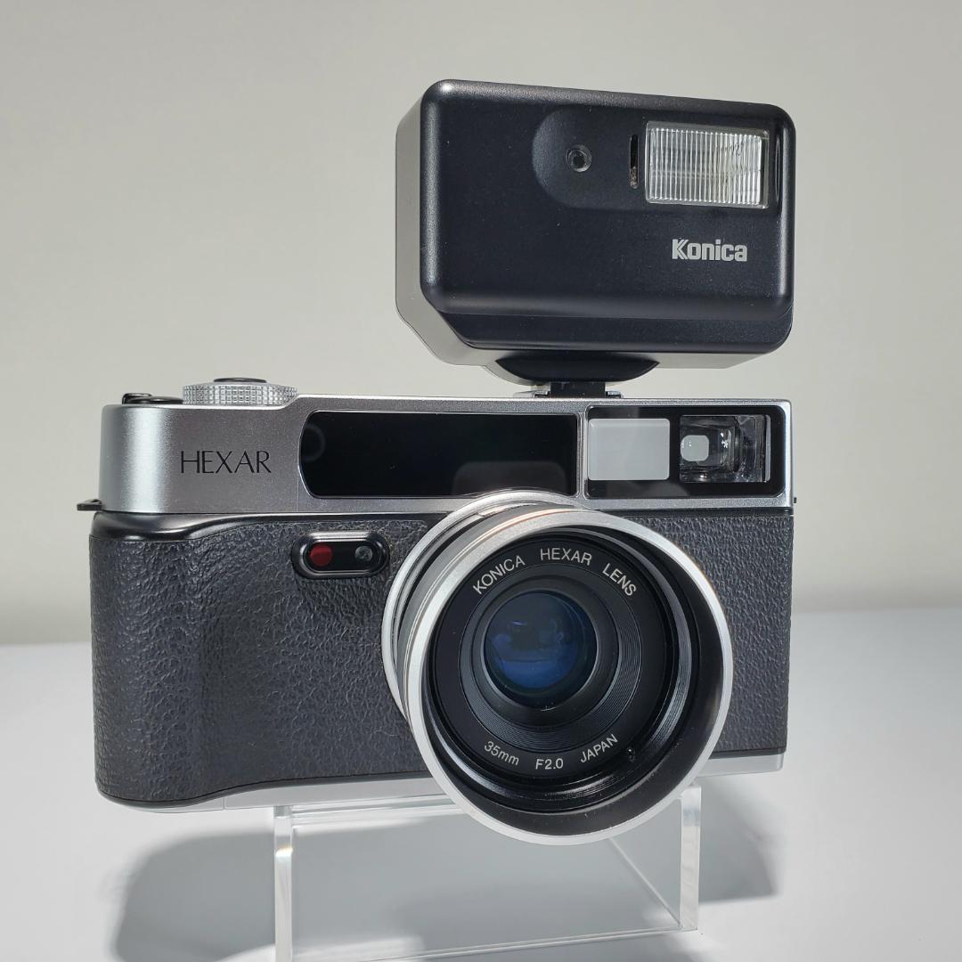 【希少・美品！】コニカ へキサー シルバー フルセット Konica Hexar