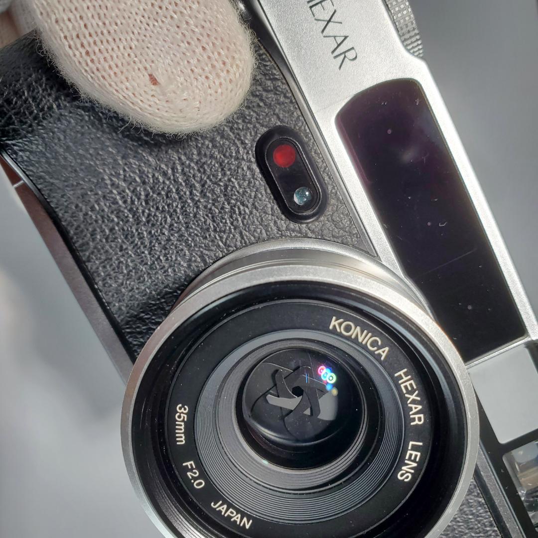 【希少・美品！】コニカ へキサー シルバー フルセット Konica Hexar